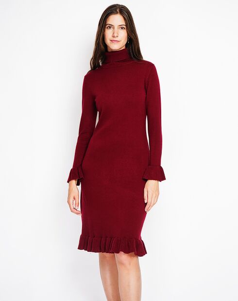 Robe Perrine bordeaux