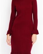 Robe Perrine bordeaux