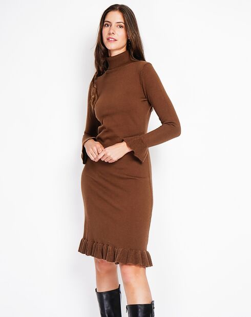 Robe Perrine marron