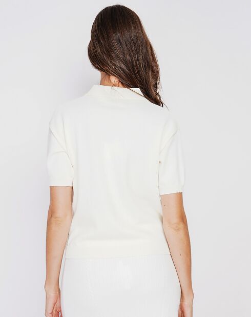 Pull manches courtes Maya naturel