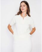 Pull manches courtes Maya naturel