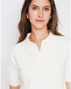 Pull manches courtes Maya naturel