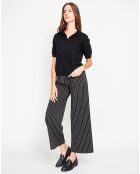 Pull manches courtes Maya noir