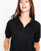 Pull manches courtes Maya noir