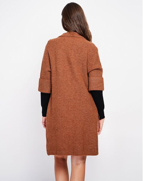 Manteau Salomé marron
