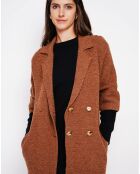 Manteau Salomé marron