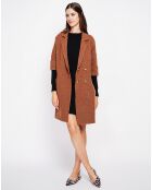 Manteau Salomé marron