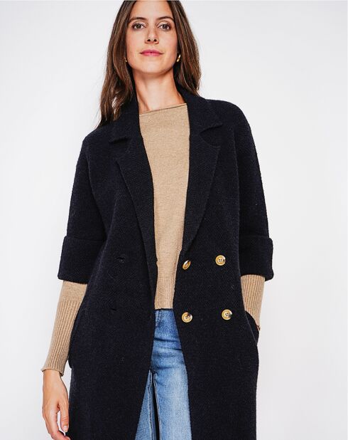 Manteau Salomé noir