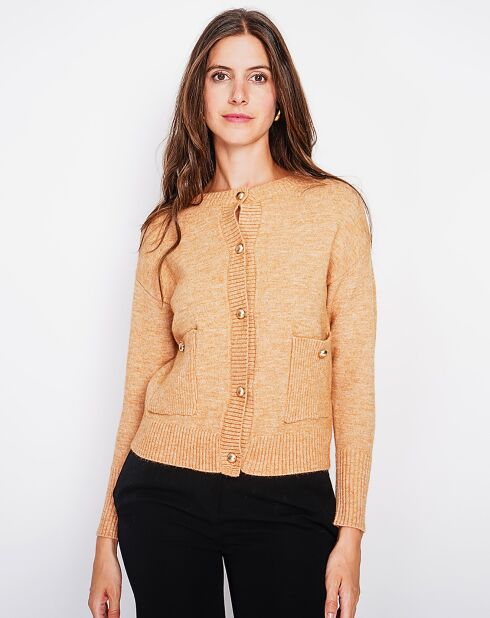 Cardigan Justine camel