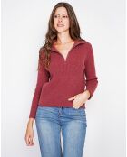 Pull Sofia bordeaux