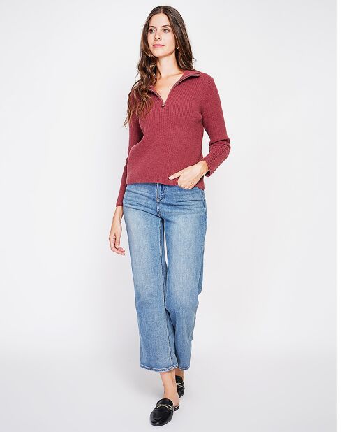 Pull Sofia bordeaux