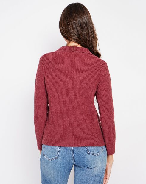 Pull Sofia bordeaux