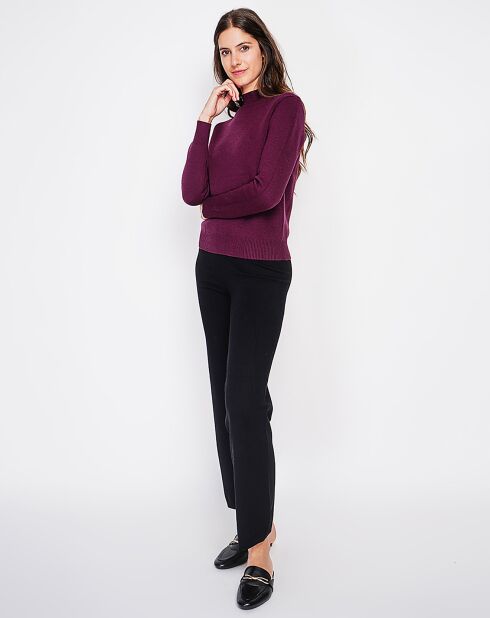Pull Sophie bordeaux