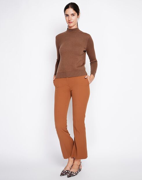 Pull Sophie marron