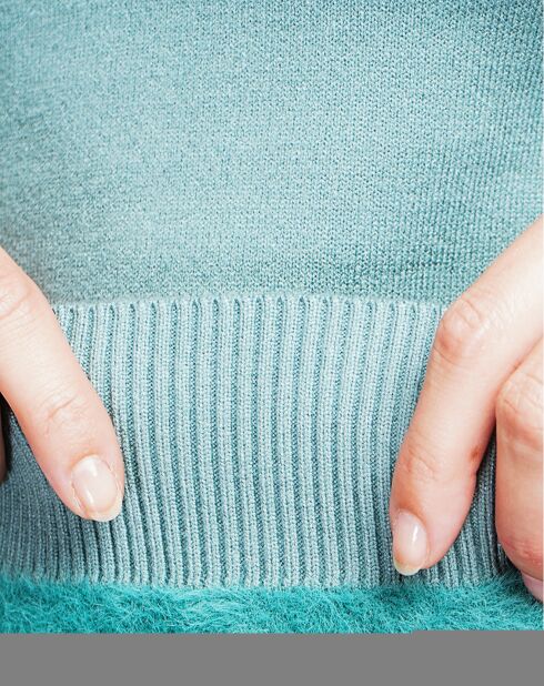 Pull Sophie turquoise