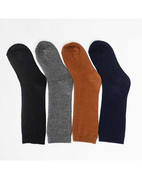 Chaussettes Paula bleu nuit