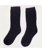Chaussettes Paula bleu nuit