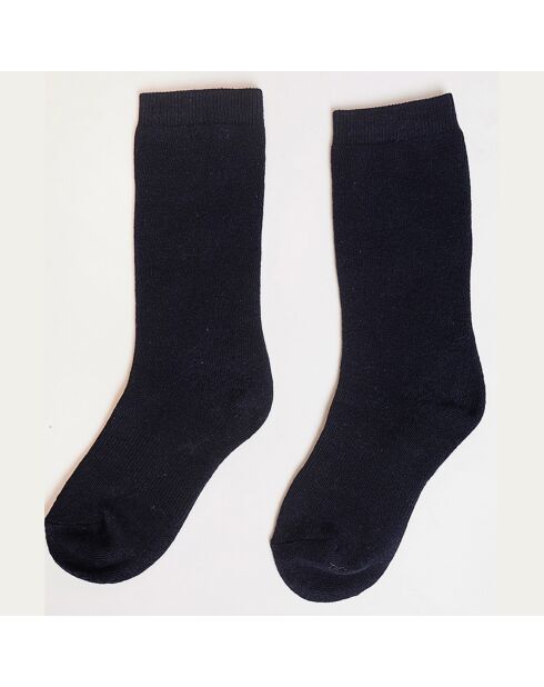 Chaussettes Paula bleu nuit