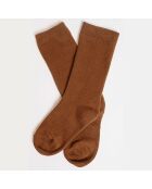 Chaussettes Paula marron