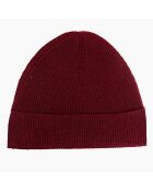 Bonnet Lola bordeaux