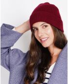 Bonnet Lola bordeaux