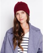 Bonnet Lola bordeaux