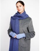 Echarpe  Manon bleu nuit