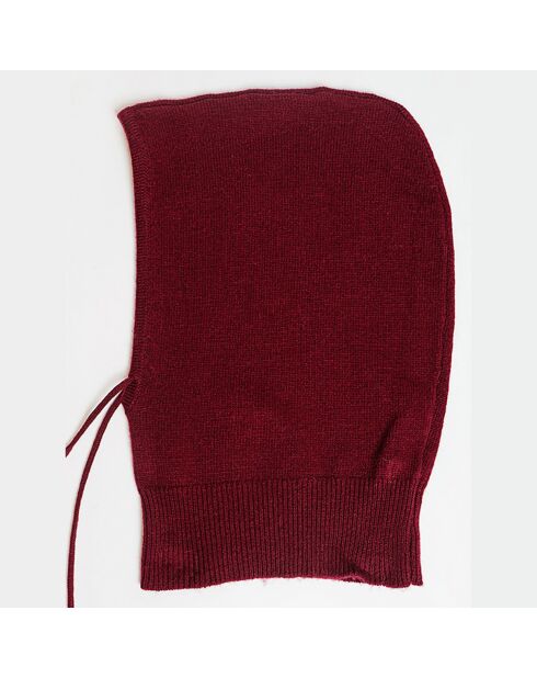 Cagoule Clara bordeaux