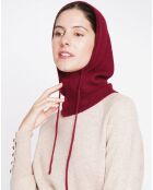 Cagoule Clara bordeaux