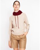 Cagoule Clara bordeaux