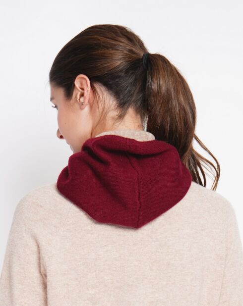 Cagoule Clara bordeaux