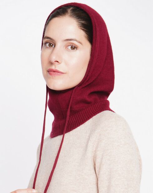 Cagoule Clara bordeaux