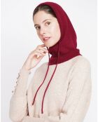 Cagoule Clara bordeaux