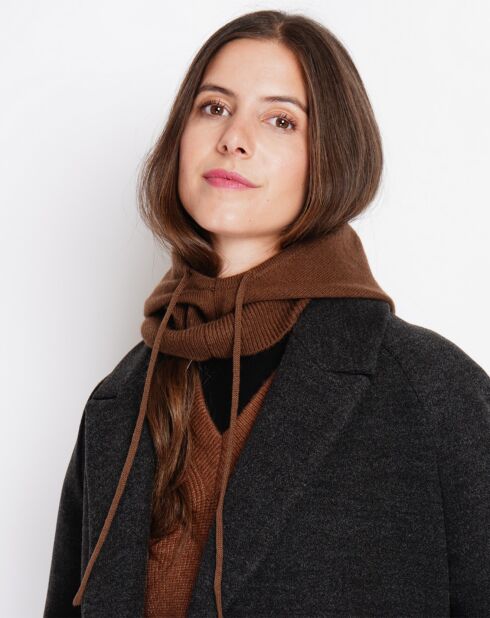 Cagoule Clara marron