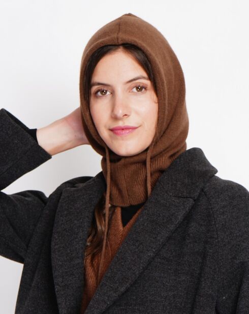 Cagoule Clara marron