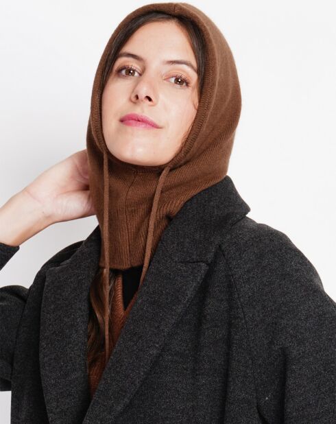 Cagoule Clara marron