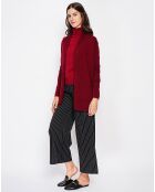 Cardigan Inès bordeaux
