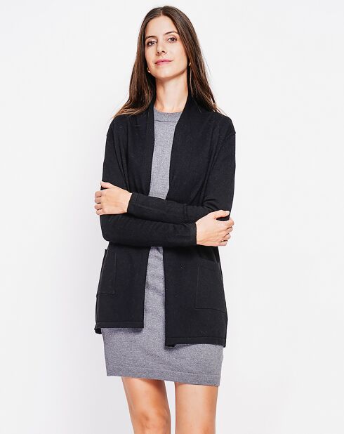 Cardigan Inès noir