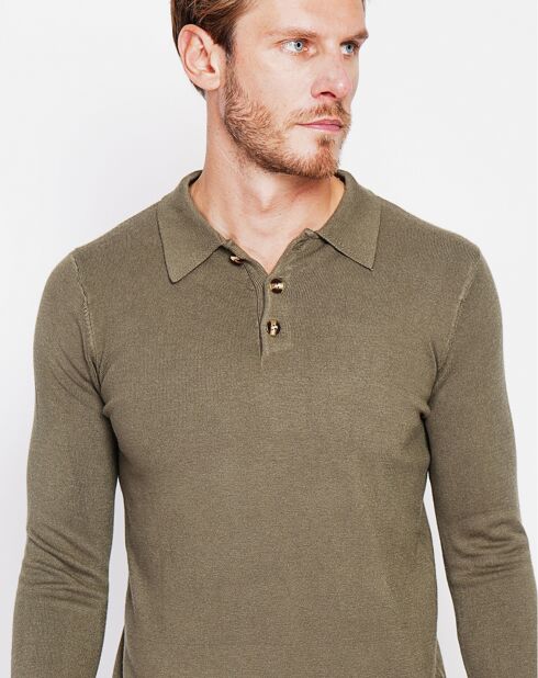 Pull en Cachemire mélangé Hugo kaki