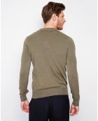 Pull en Cachemire mélangé Hugo kaki
