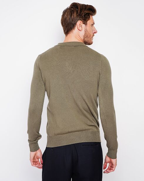 Pull en Cachemire mélangé Hugo kaki
