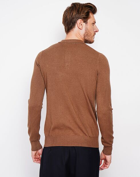 Pull en Cachemire mélangé Hugo marron