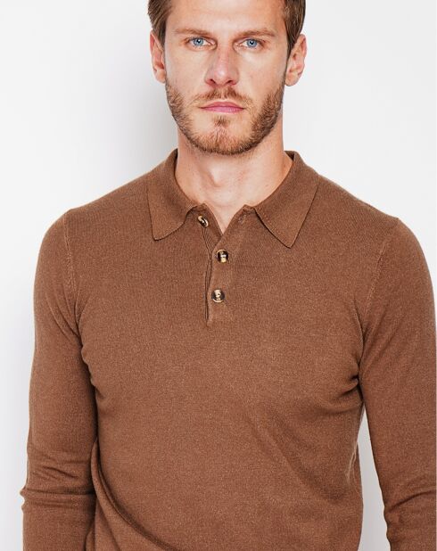 Pull en Cachemire mélangé Hugo marron