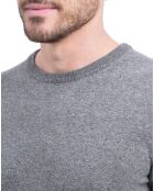 Pull en Cachemire & Soie Marc loup