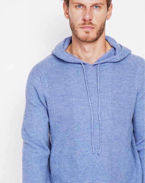 Pull Pierre bleu jeans