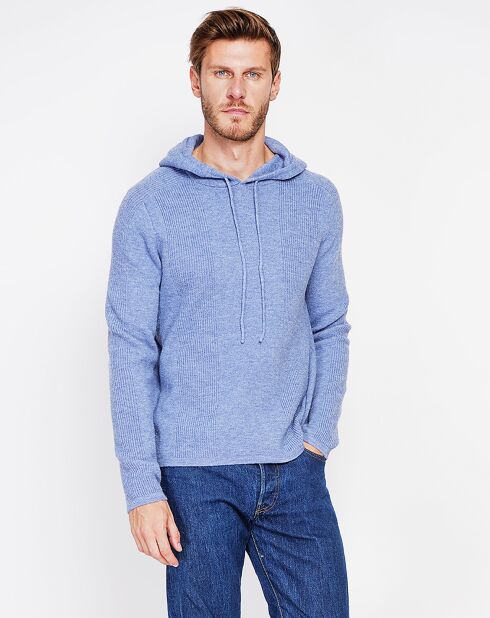 Pull Pierre bleu jeans