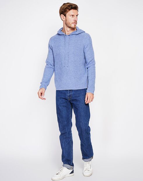 Pull Pierre bleu jeans