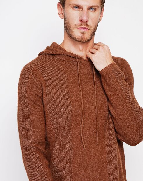 Pull Pierre marron