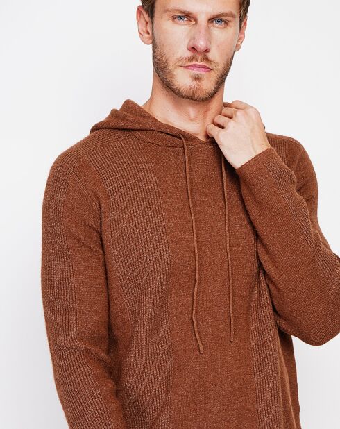 Pull Pierre marron