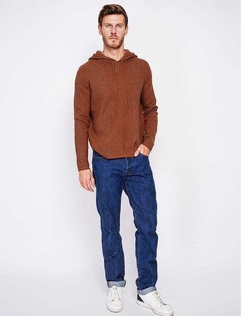 Pull Pierre marron